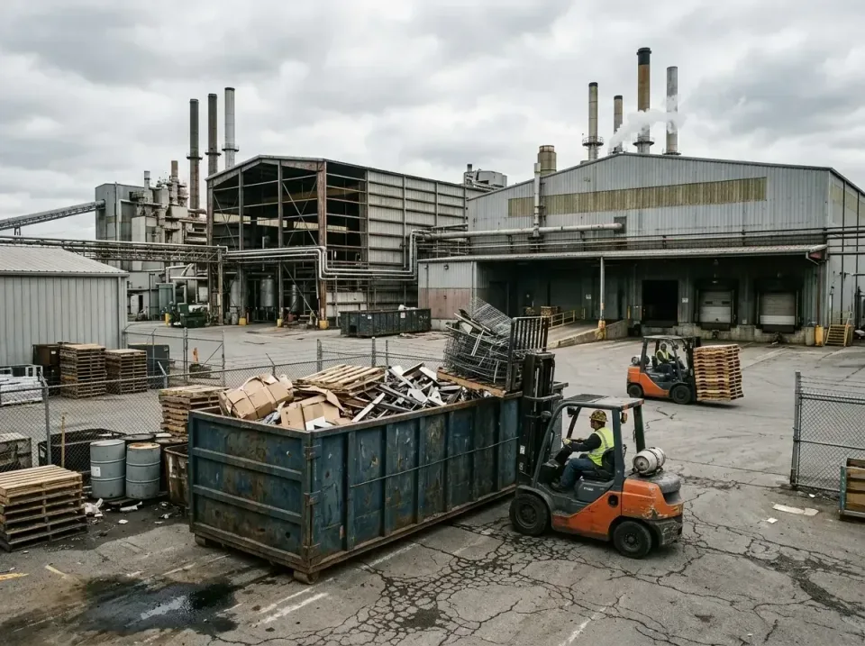 industrial-factory-scrap-conta-003 — frequently asked questions, Cheap Roll-off Dumpster Rentals in Clayton, MO
